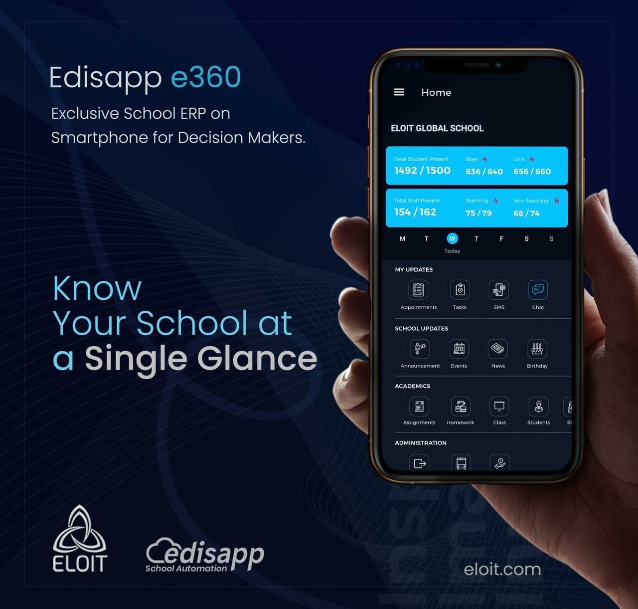 View complete information of a student on your phone, quickly with Edisapp e360