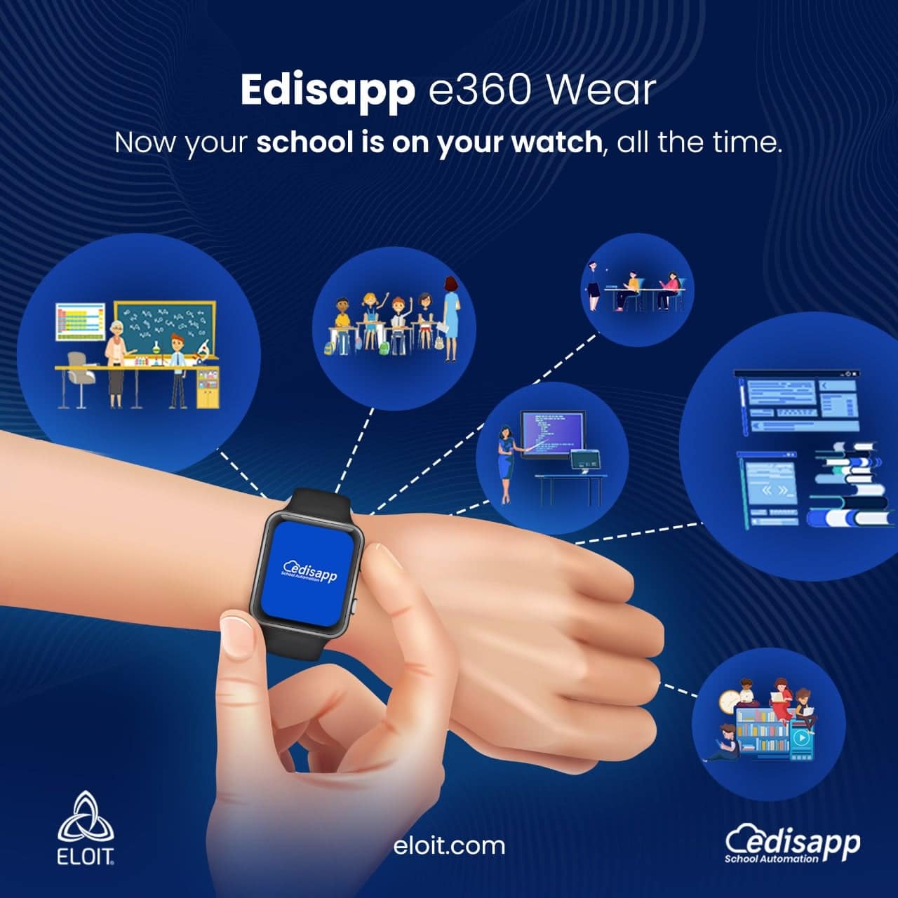Edisapp e360 Wear – Your School on your Watch, Always!